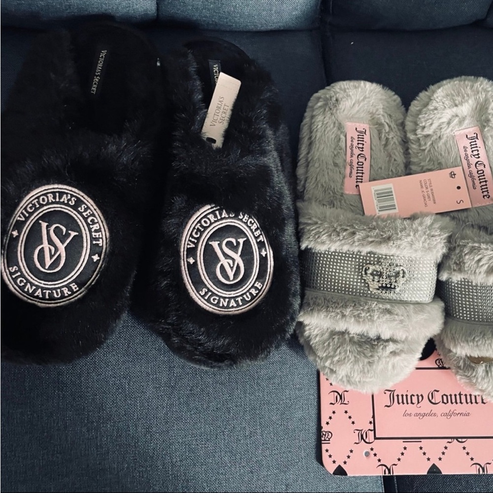 Bundle of 2 pairs of NEW Slippers